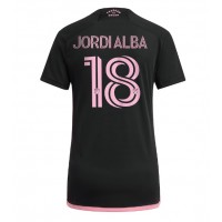 Ženski Nogometni dresi Inter Miami Jordi Alba #18 Gostujoči 2023-24 Kratek Rokav
